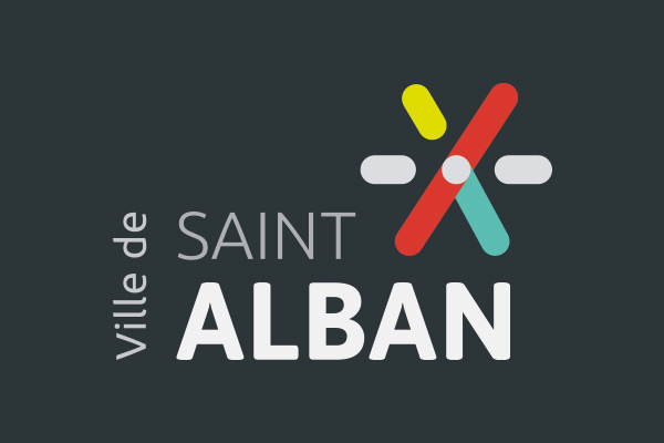 logo ville de Saint-Alban