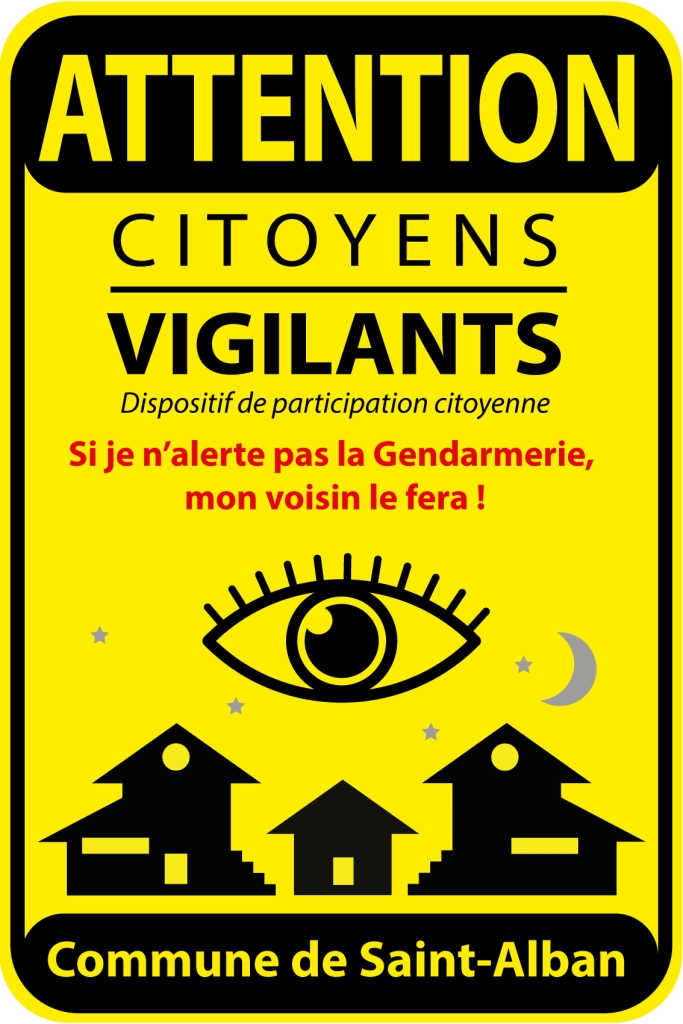 citoyens vigilants ville de Saint-Alban